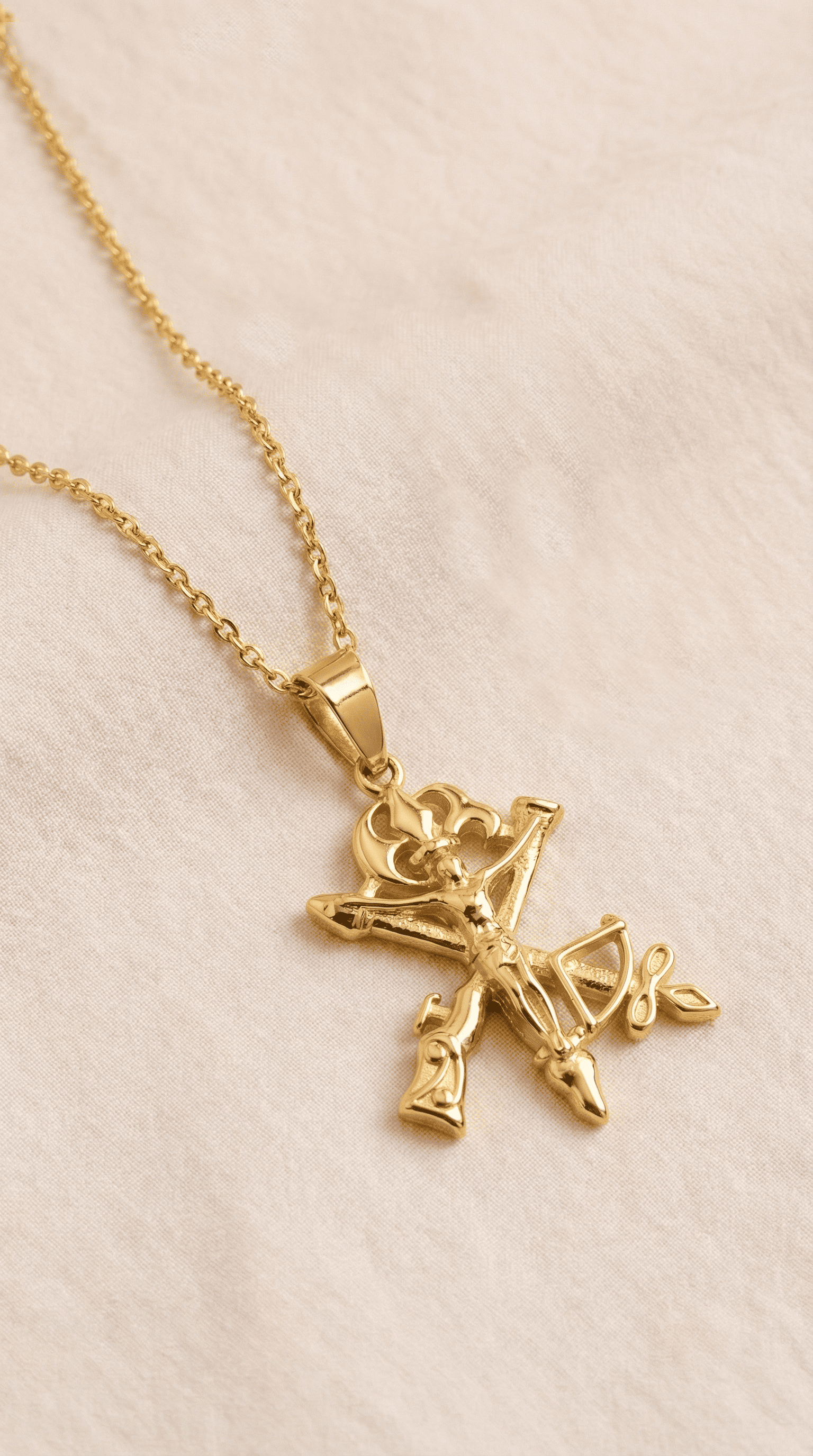 Halskette Kreuz mit Jesus