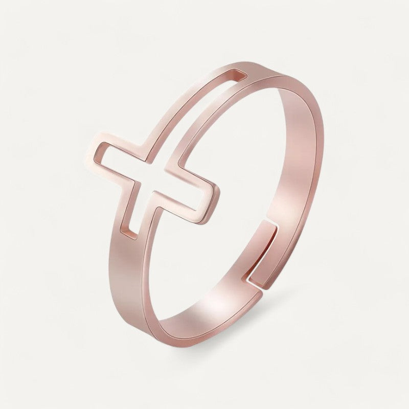 Kreuzring im offenen Design