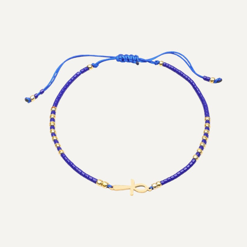 Armband mit ägyptischen Kreuzanhängern
