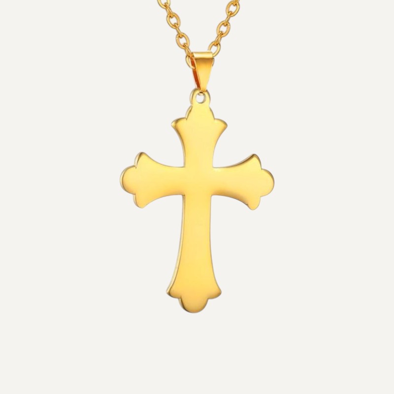 Orthodoxe Kreuzkette ohne Muster