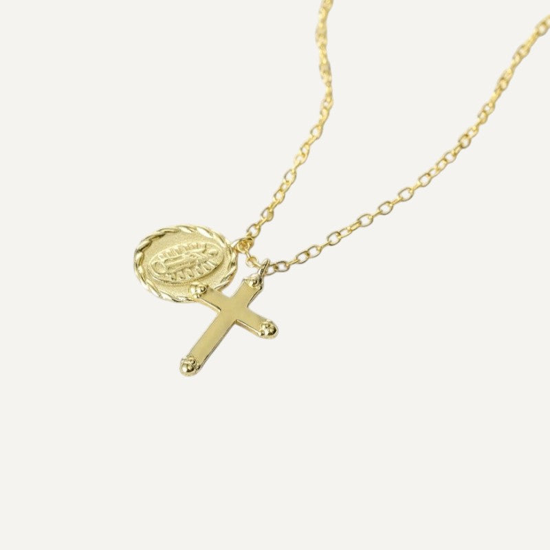 Kettenanhänger Kreuz Choker aus 925 Sterling Silber