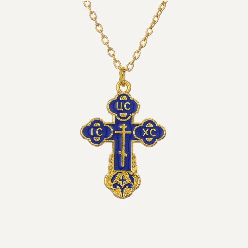 Orthodoxe Stil Kreuzkette