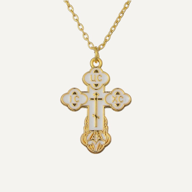 Orthodoxe Stil Kreuzkette