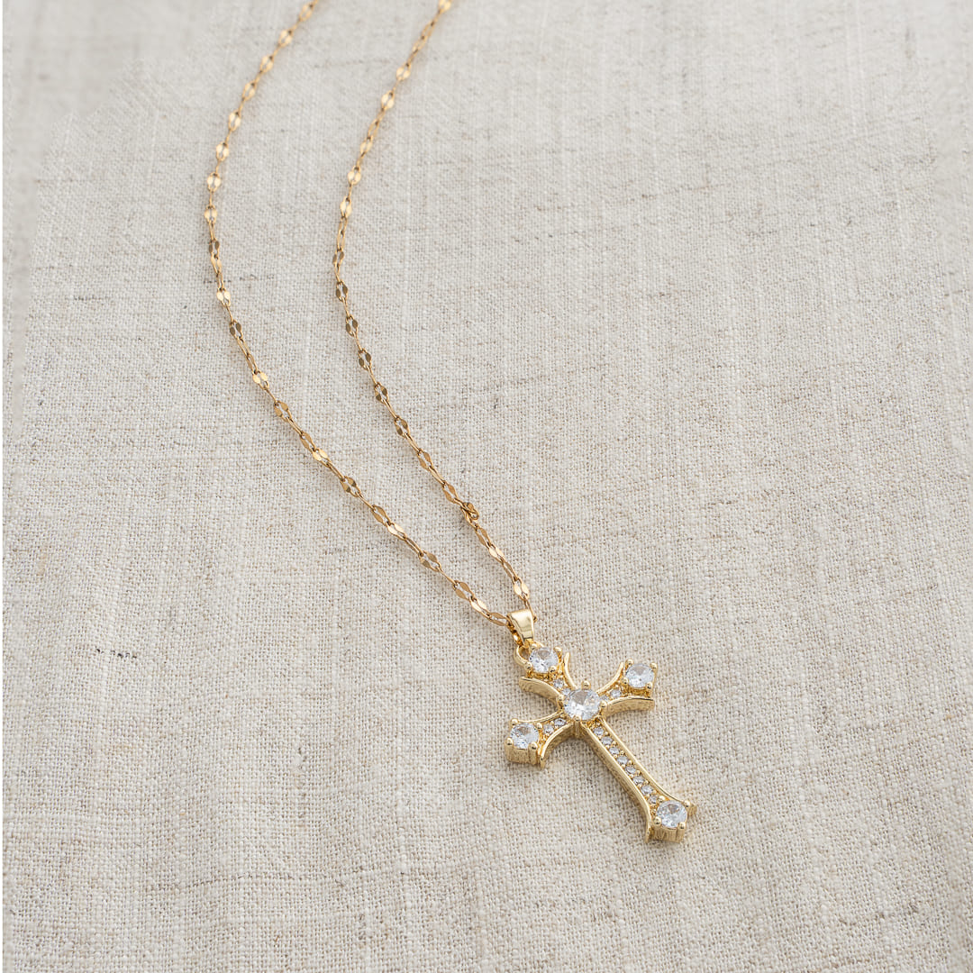 Elegante Christliche Kreuzkette