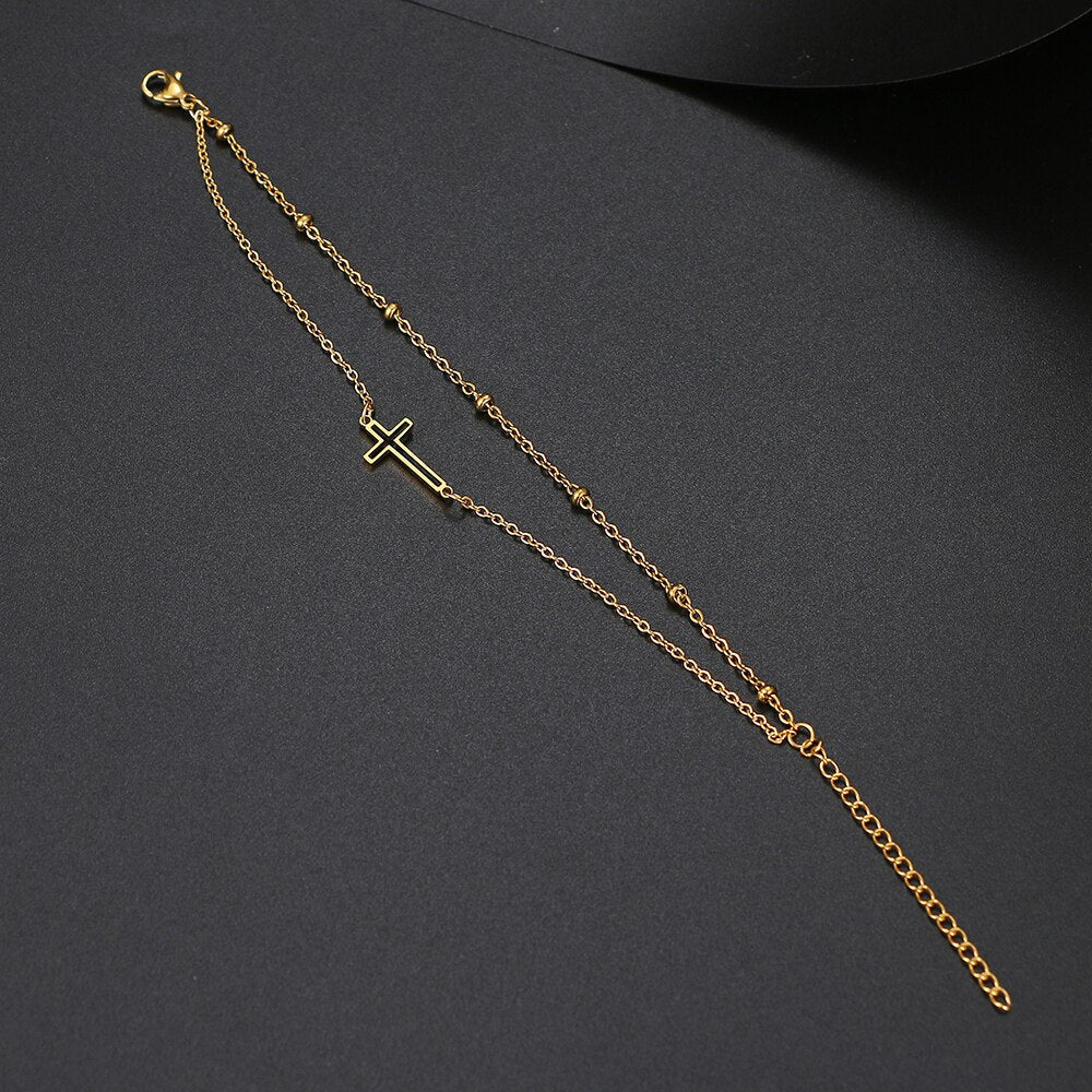 Reuz-Armband mit Doppelter Kette