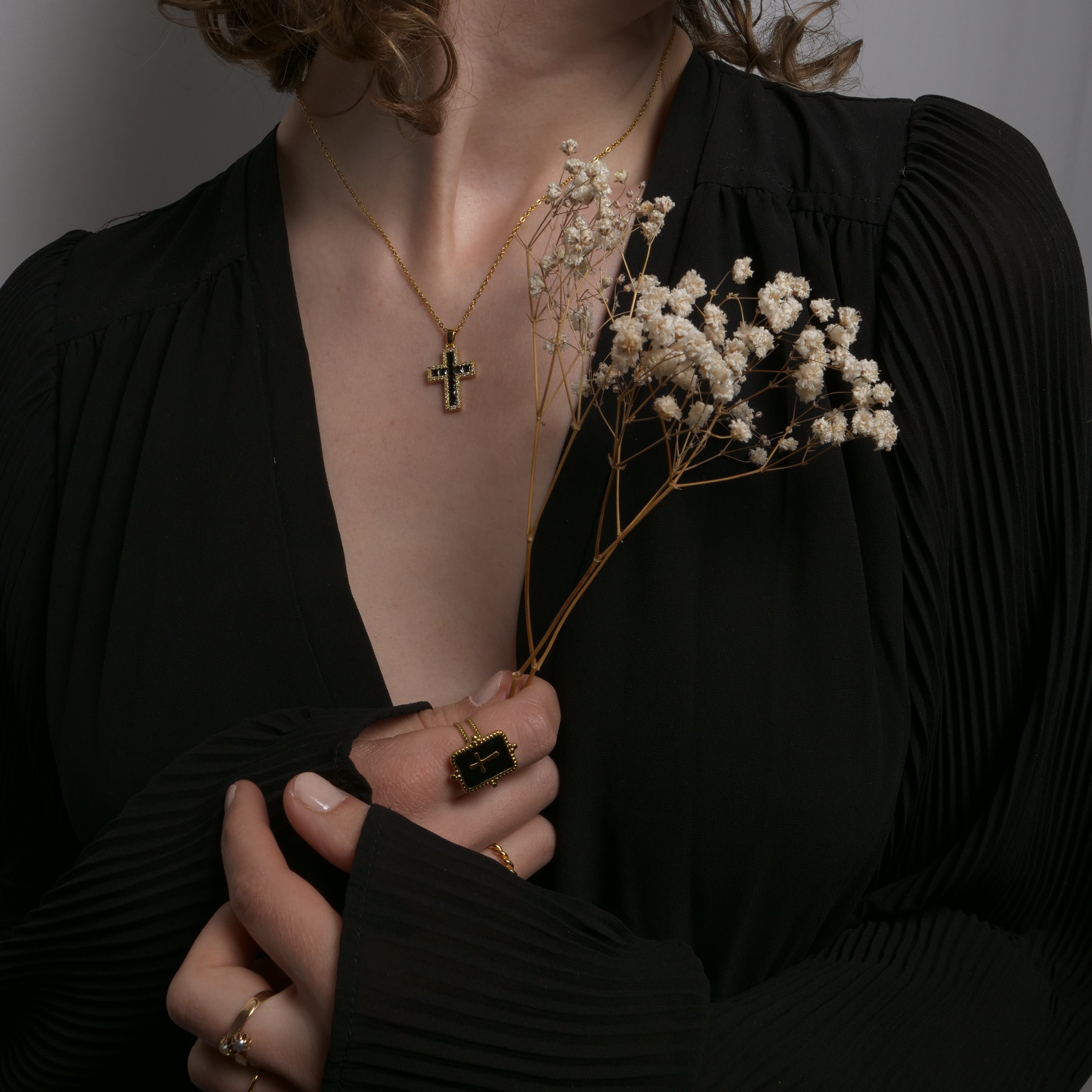 Kreuzanhänger Éclat Noire