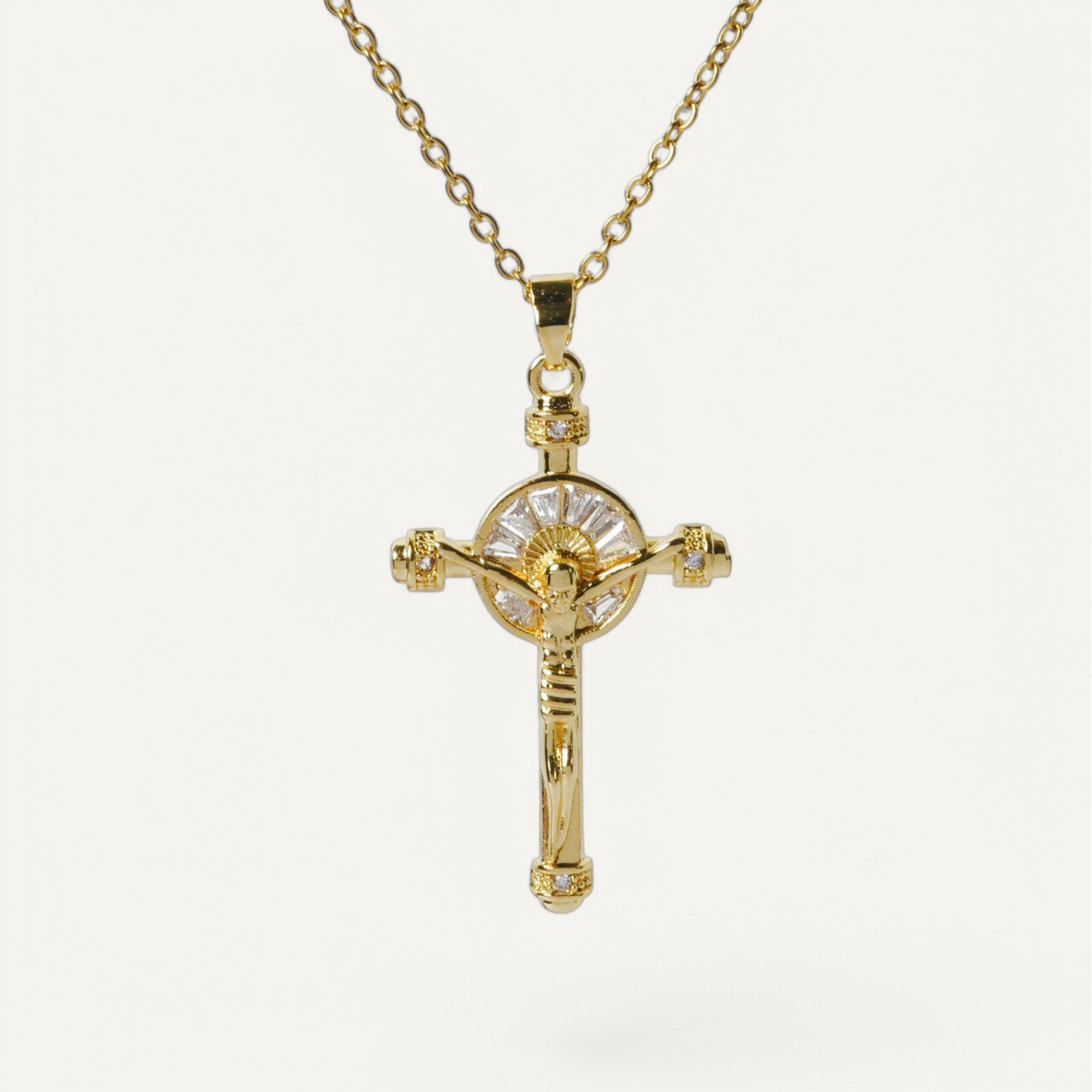 Kreuzanhänger mit Mystischem Auge