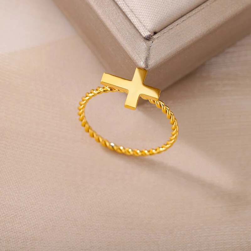 Bague Croix d'Éternité