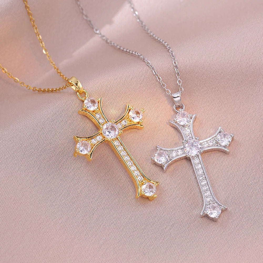 Elegante Christliche Kreuzkette