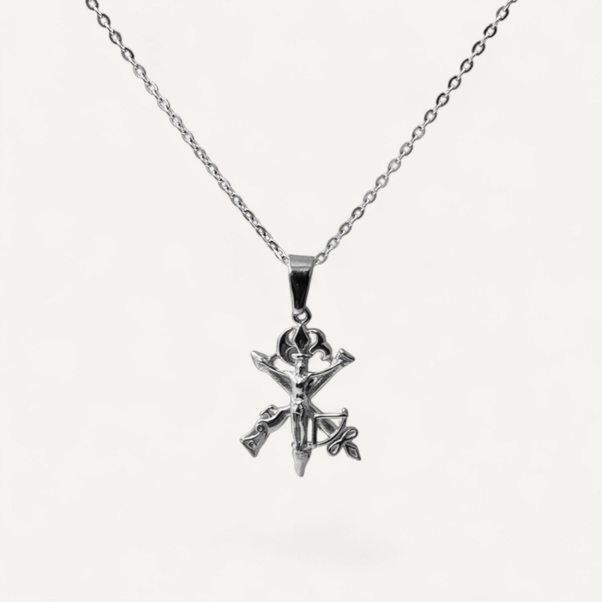 Halskette Kreuz mit Jesus
