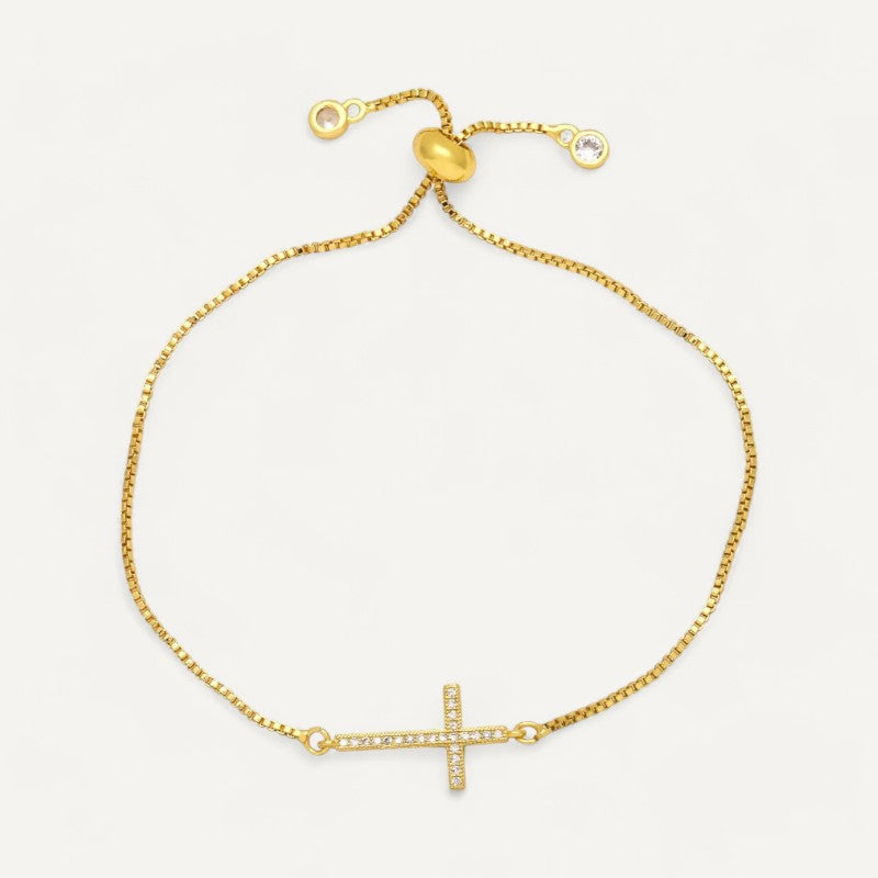 Armband mit Einzigartigem Kreuzverschluss