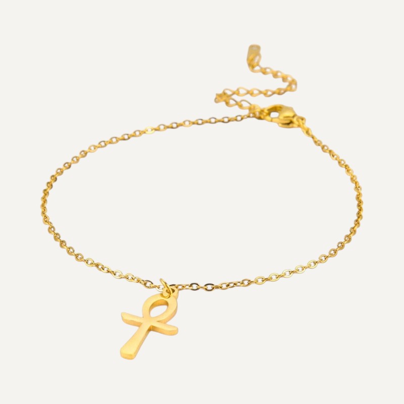 Ankh-Kreuzarmband (Lebenskreuz-Armband)