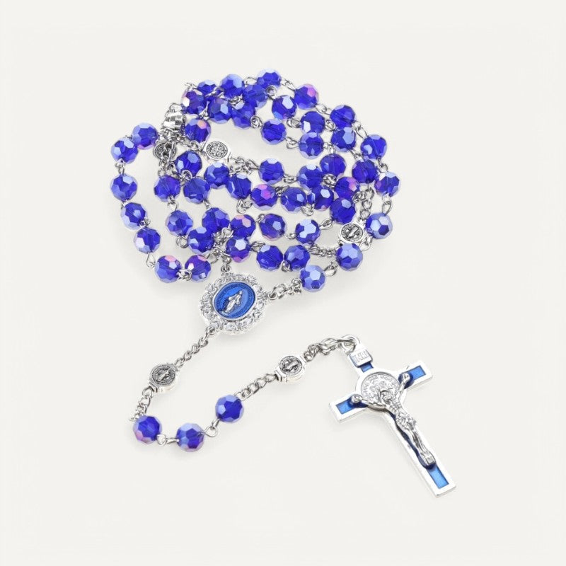 Blauer Rosenkranz