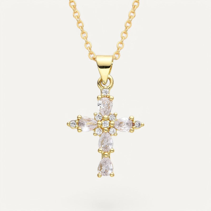 Kette Kreuz Reines Licht