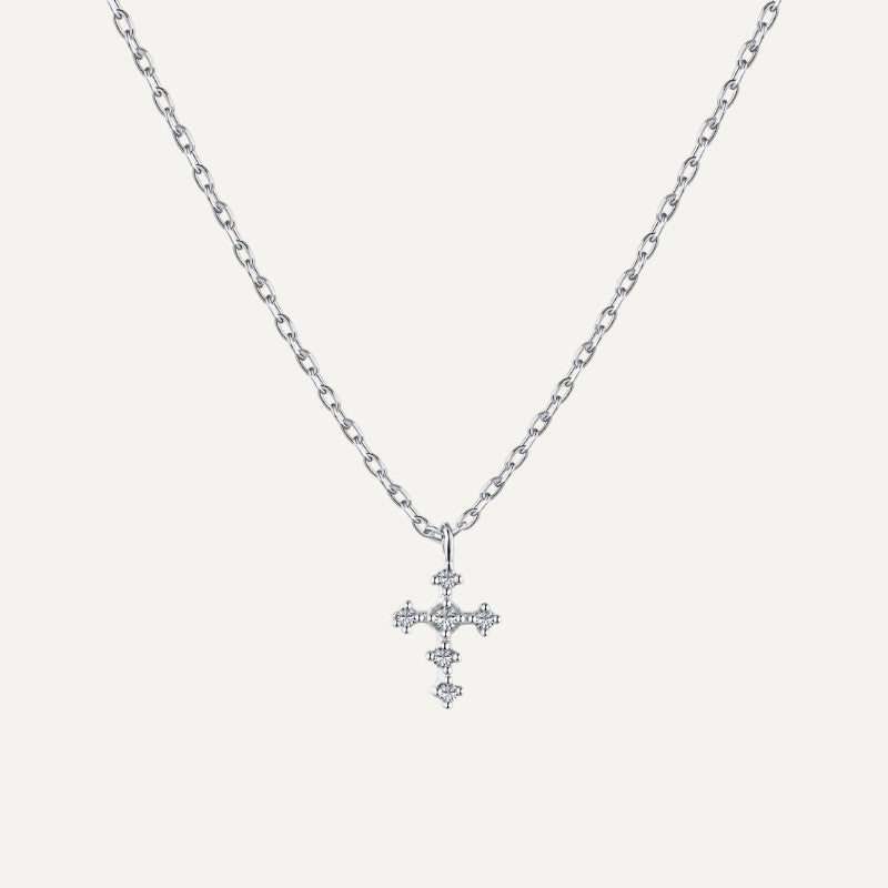 Unisex-Kreuz-Halskette