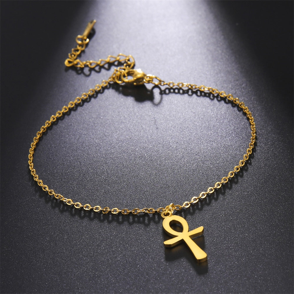Ankh-Kreuzarmband (Lebenskreuz-Armband)