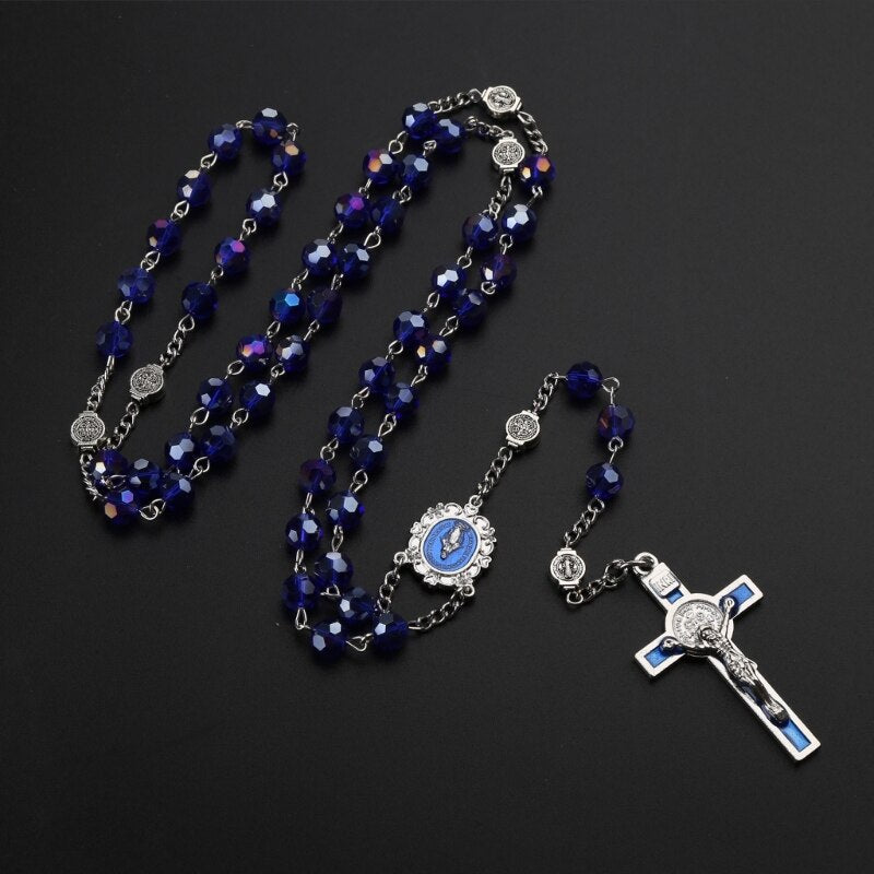 Blauer Rosenkranz