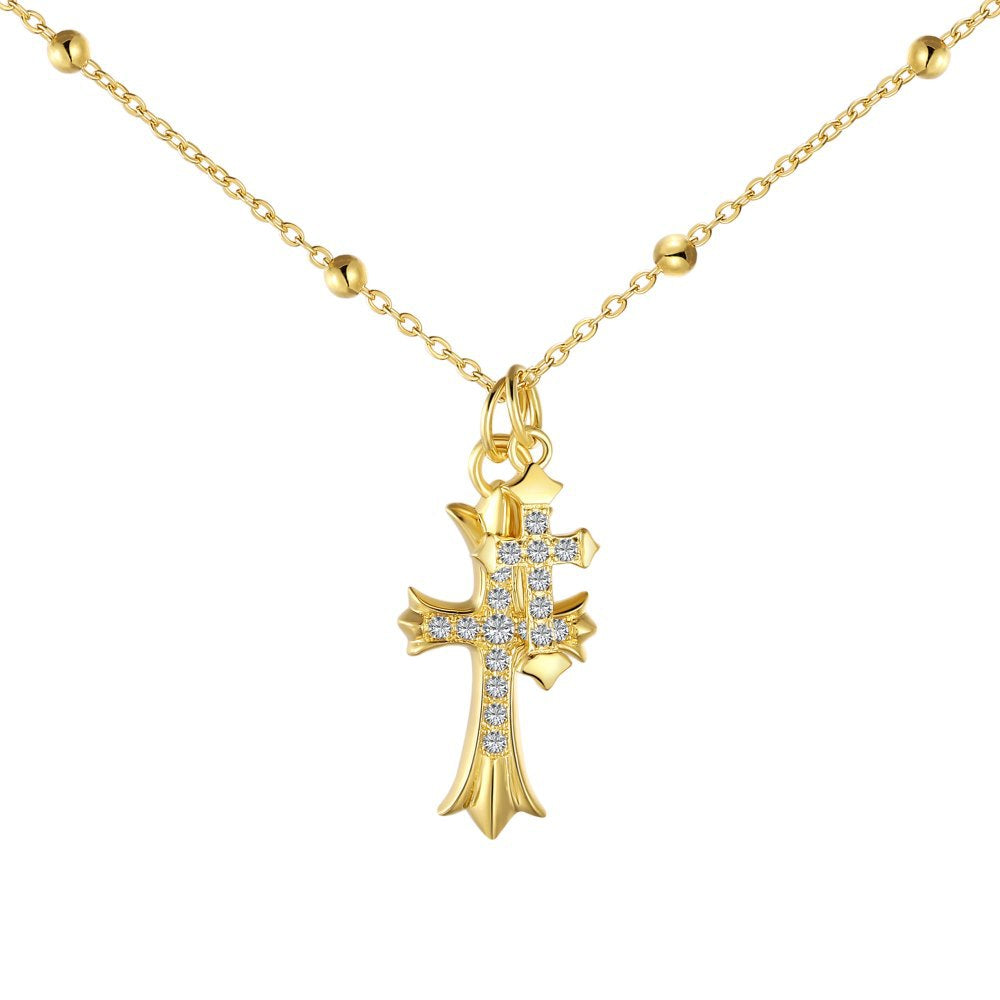 Partner-Kreuz-Halskette