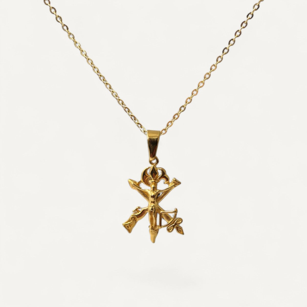 Halskette Kreuz mit Jesus